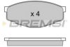 BREMSI BP2232 Brake Pad Set, disc brake
